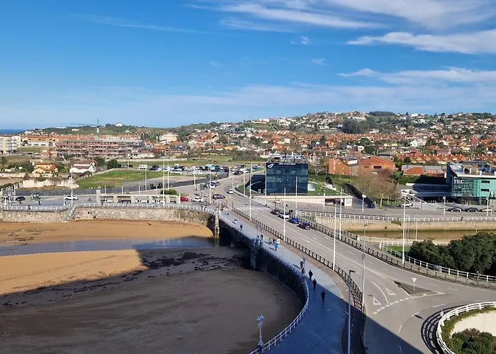 Apartamento Espectacular Piso 1ª Linea De Playa Gijón